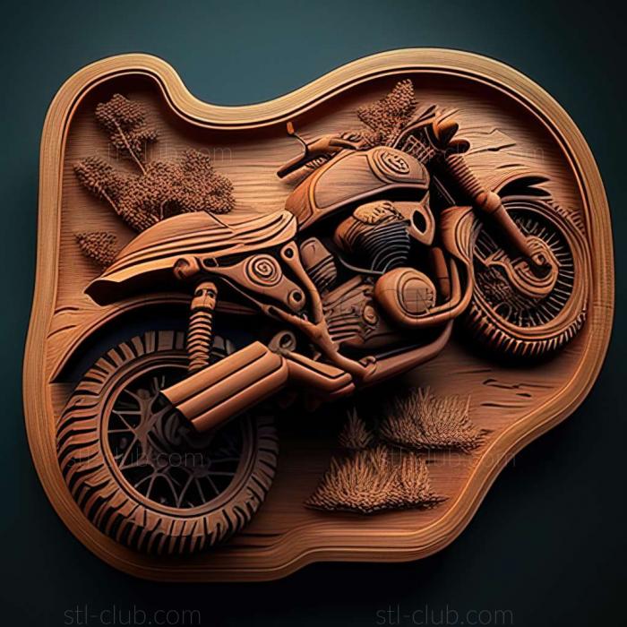 3D модель BMW R nineT Scrambler (STL)